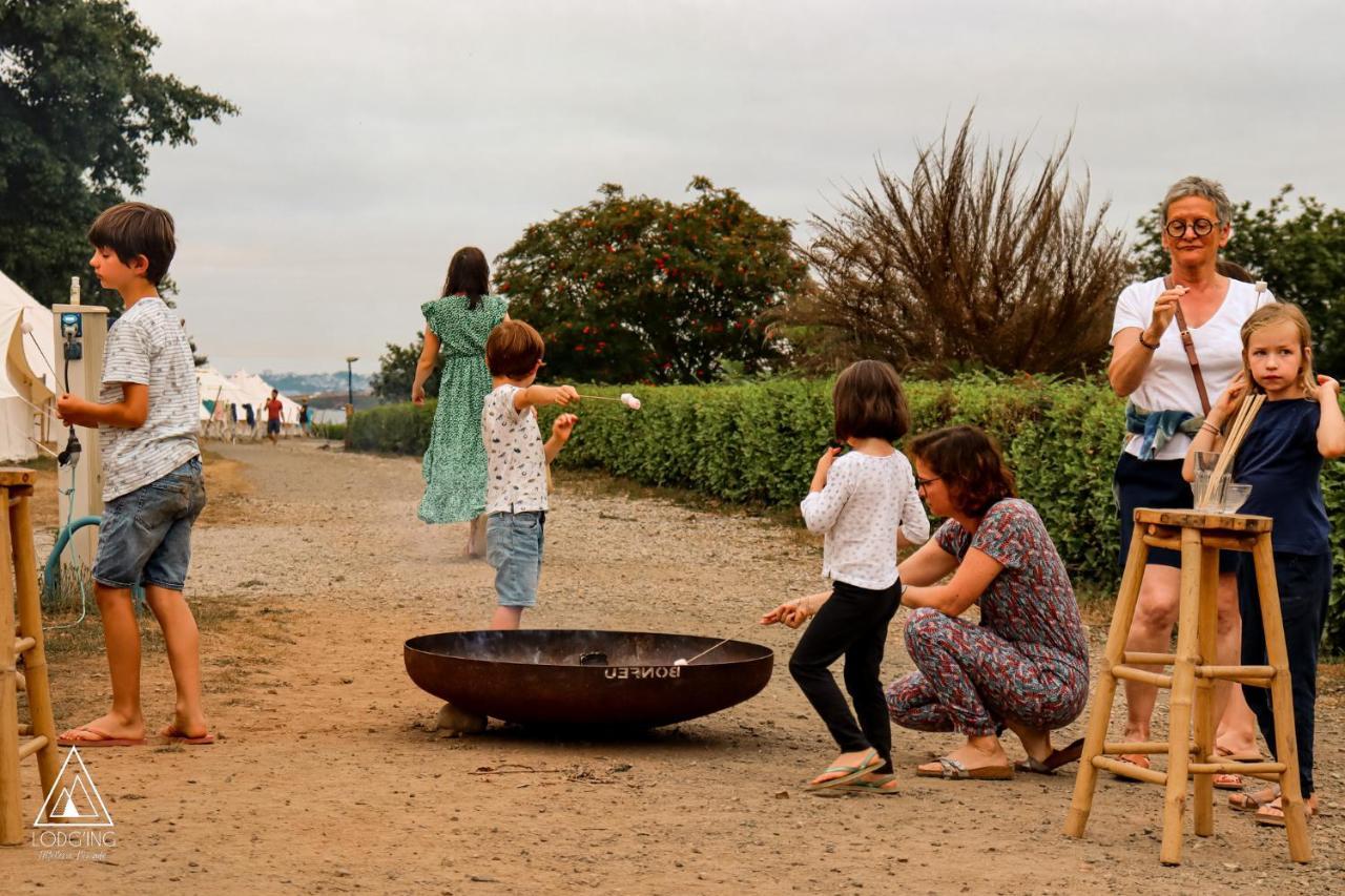 Lodg'Ing Nature Camp Presqu'Ile Crozon Lanvéoc エクステリア 写真