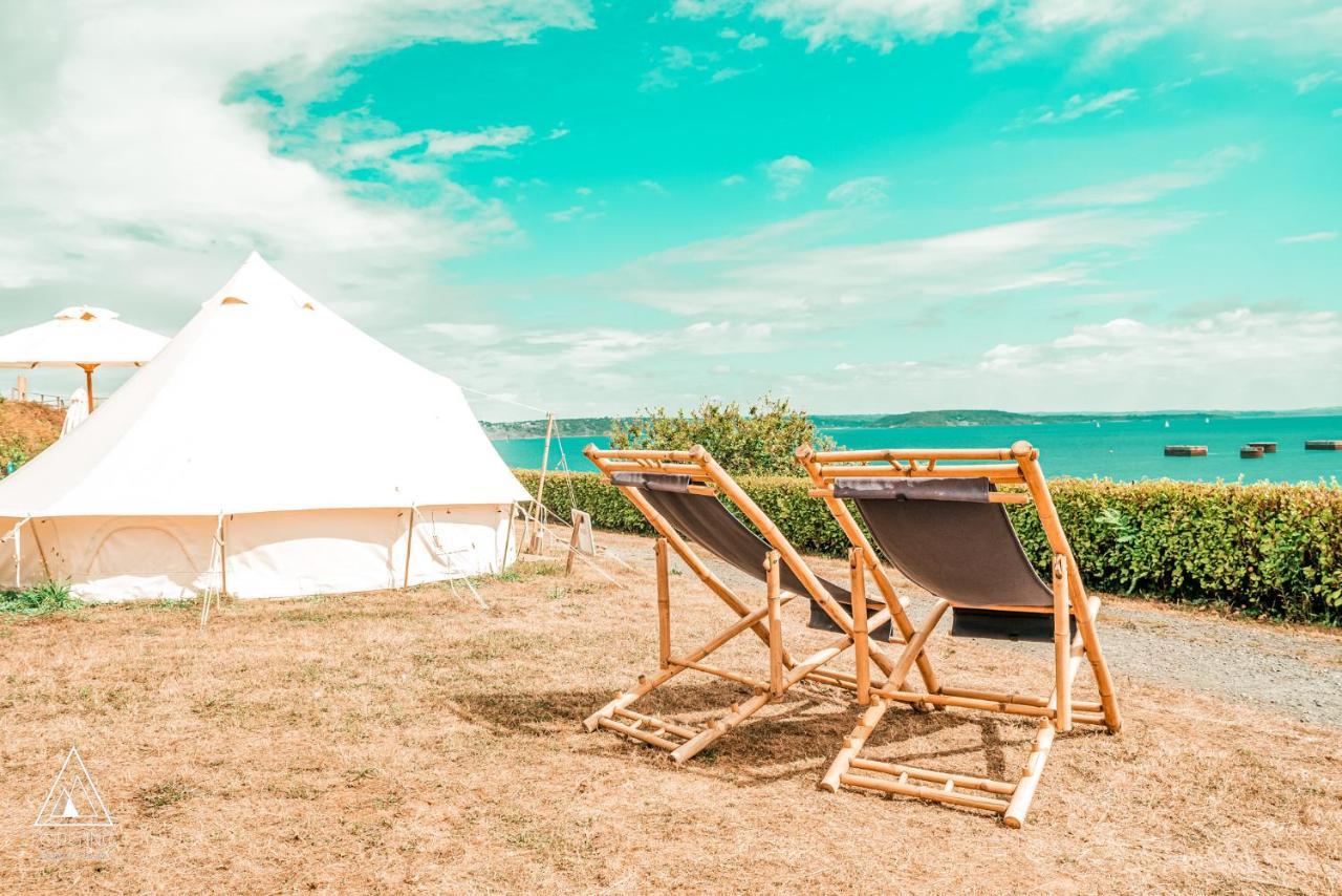 Lodg'Ing Nature Camp Presqu'Ile Crozon Lanvéoc エクステリア 写真