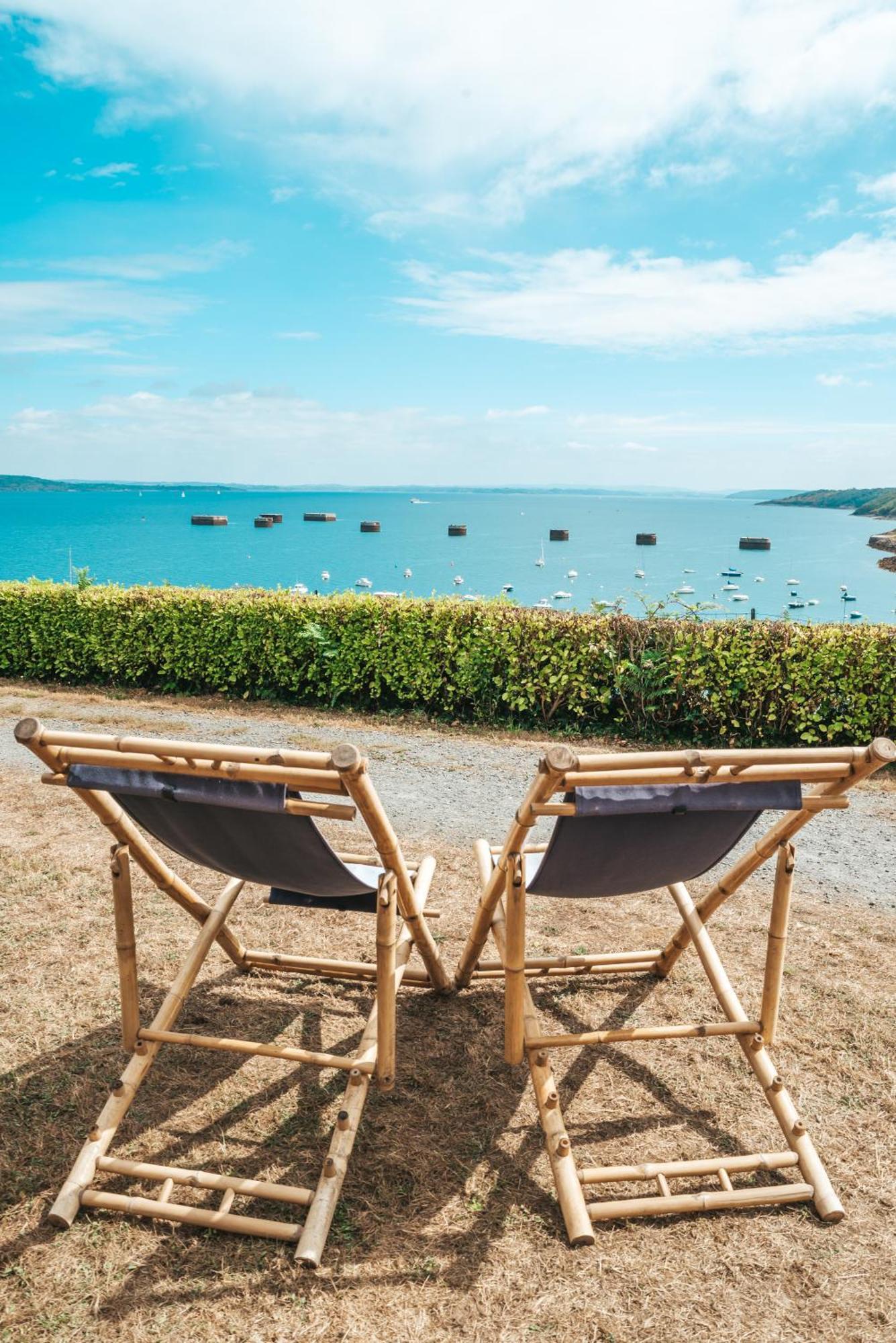 Lodg'Ing Nature Camp Presqu'Ile Crozon Lanvéoc エクステリア 写真