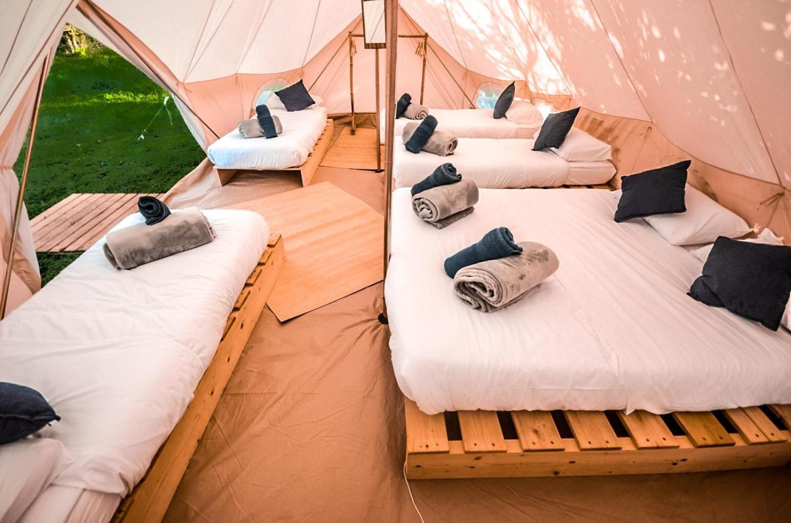 Lodg'Ing Nature Camp Presqu'Ile Crozon Lanvéoc エクステリア 写真